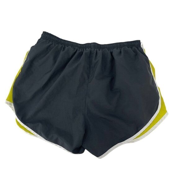 Nike Running Shorts Lined Womens Size Medium Gray Dri Fit Athletic Elastic Waist - Picture 2 of 6